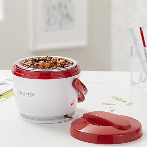 Self-Heating Crock-Pot Portable Lunch Food Warmer – Red S04M - Leak-Proof Heated Bento Box Lunch Warmer Detail