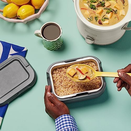 Leak-Proof Crock-Pot Portable Electric Lunch Box Food Warmer 28oz S14W - Portable Electric Lunch Box Food Warmer Detail