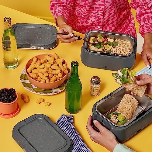 Leak-Proof Crock-Pot Portable Electric Lunch Box Food Warmer 28oz S14W - Portable Electric Lunch Box Food Warmer Detail